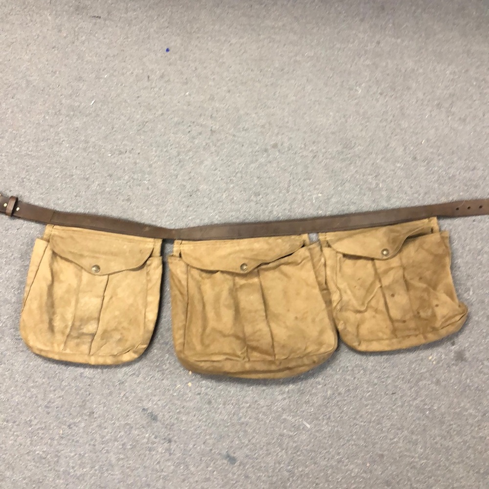 Filson shooting bag/belt